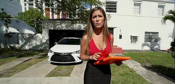  Bubble butt naive babe Alexa Vega gets fucked in a van